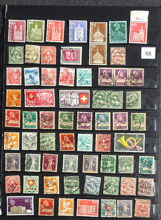 Schweiz Antik Briefmarken Sammlung Lot Kaufen Auf Ricardo