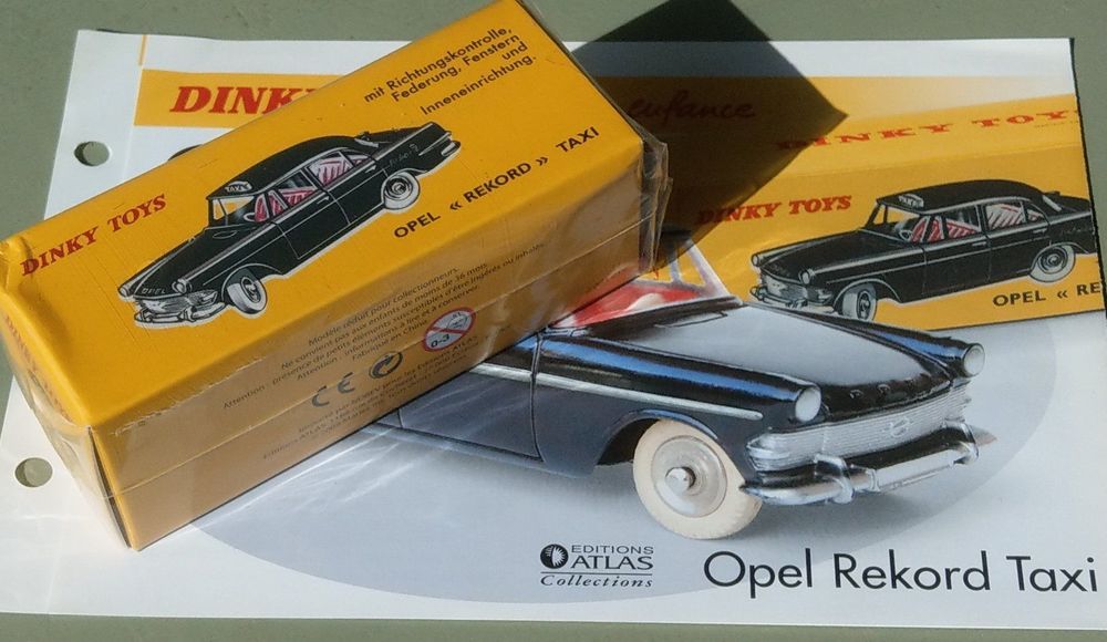 Opel Rekord Taxi Dinky Toys Atlas Kaufen Auf Ricardo