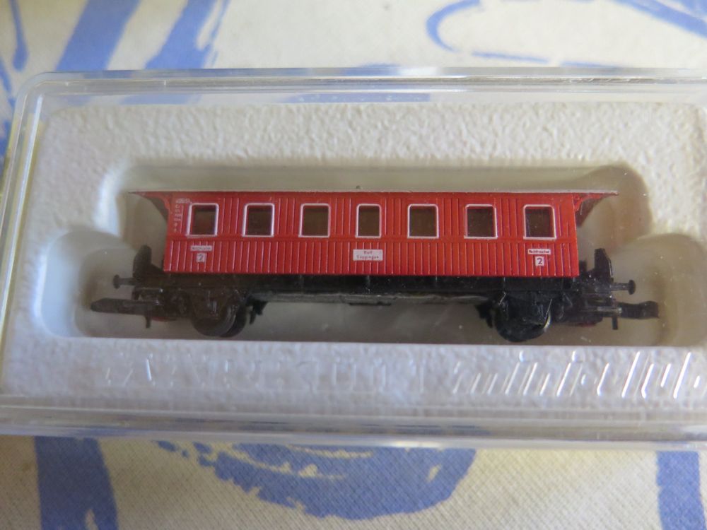 M Rklin Miniclub Personenwagen W Rttemberg Rot Spur Z Kaufen Auf