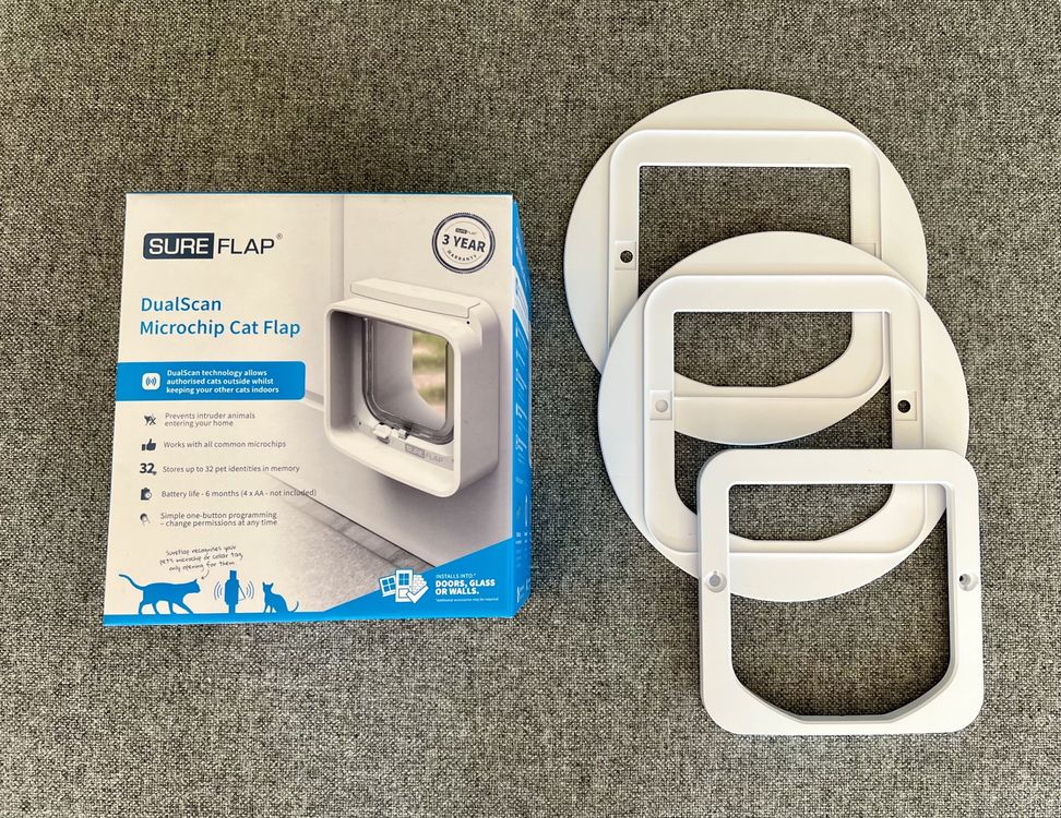 Sureflap Dual Scan Katzent Re Mikrochip Katzenklappe Kaufen Auf Ricardo