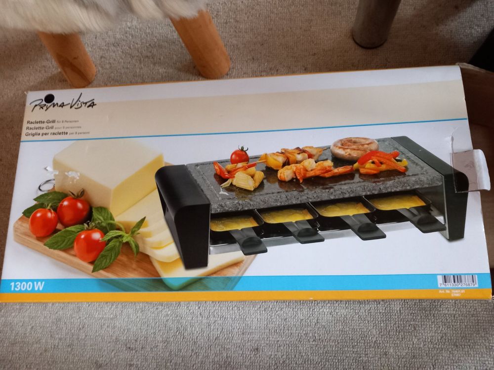 Prima Vista Er Raclette Grill Watt Kaufen Auf Ricardo