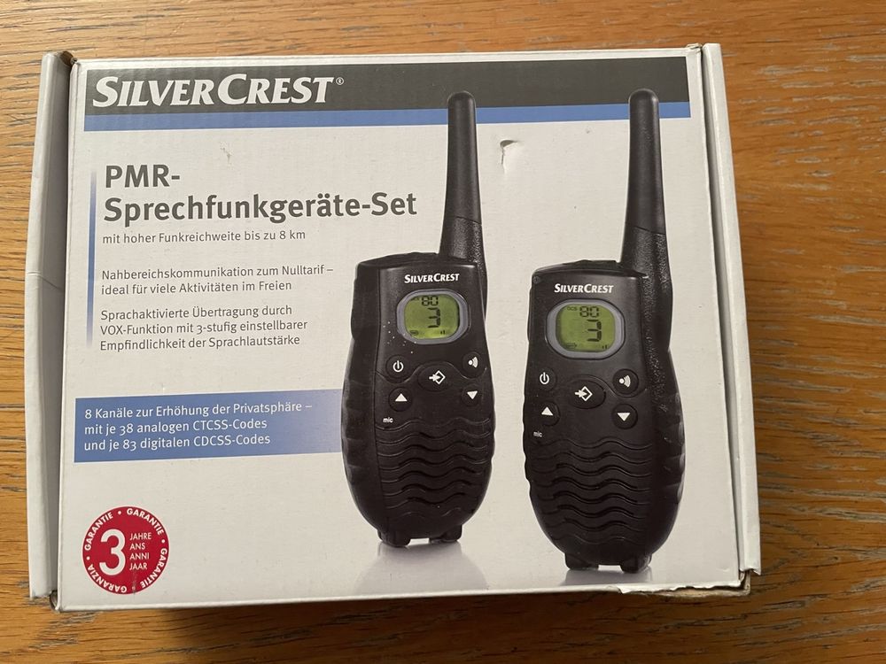 Funkgeräte PMR 8km Silvercrest Kaufen auf Ricardo