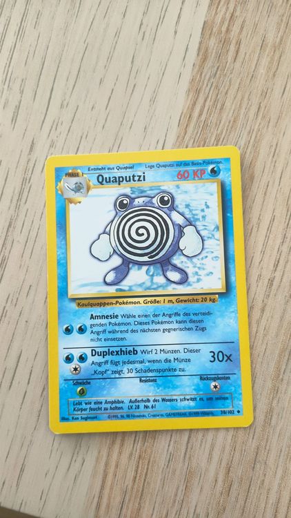 Quaputzi Basis Pokemon Kaufen Auf Ricardo