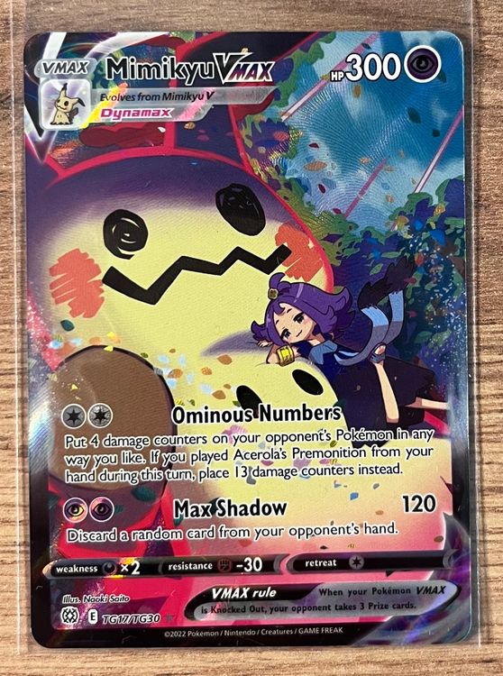 Mimikyu VMAX TG17 30 Pokemon Brilliant Stars Trainer Gallery Kaufen