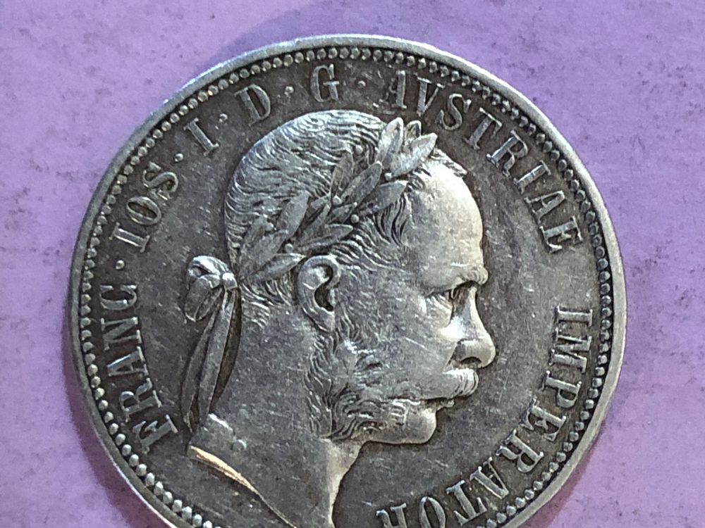 1 Florin 1878 silber vz Österreich Kaufen auf Ricardo