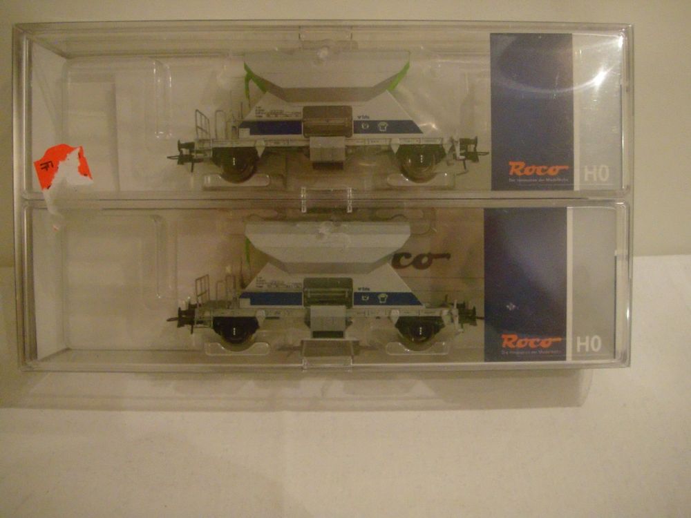 2 Roco Güterwagen Set BLS HO 67051 OVP Kaufen auf Ricardo