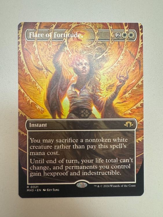 Borderless Flare Of Fortitude Modern Horizons 3 NM Kaufen Auf Ricardo