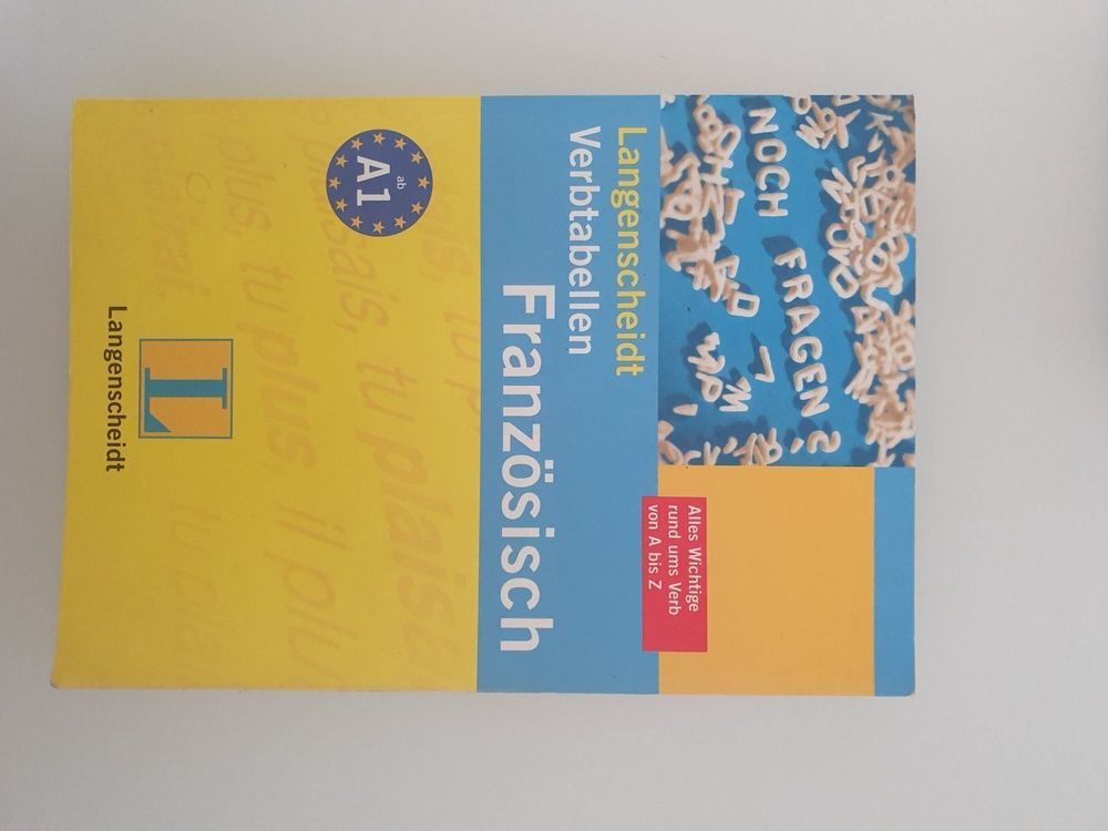 Langenscheidt Verbtabellen Franz Sisch Kaufen Auf Ricardo