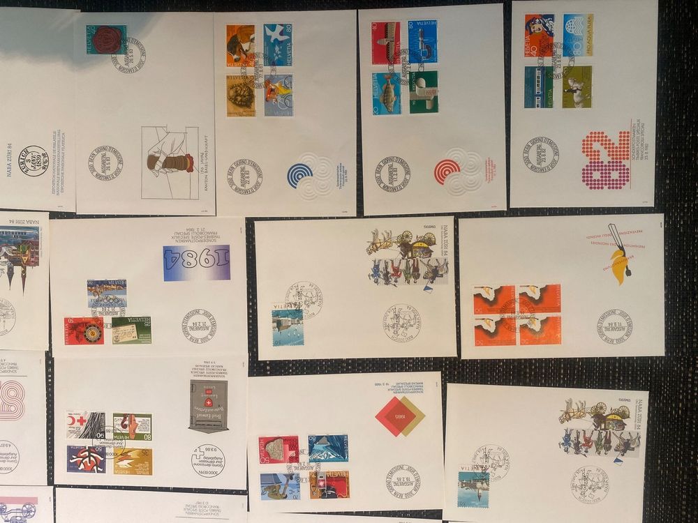 Grosse Fdc Sammlung Lot Schweiz Briefe Kaufen Auf Ricardo