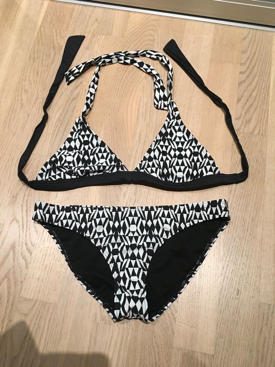 Bikini Grösse S schwarz weiss Kaufen auf Ricardo