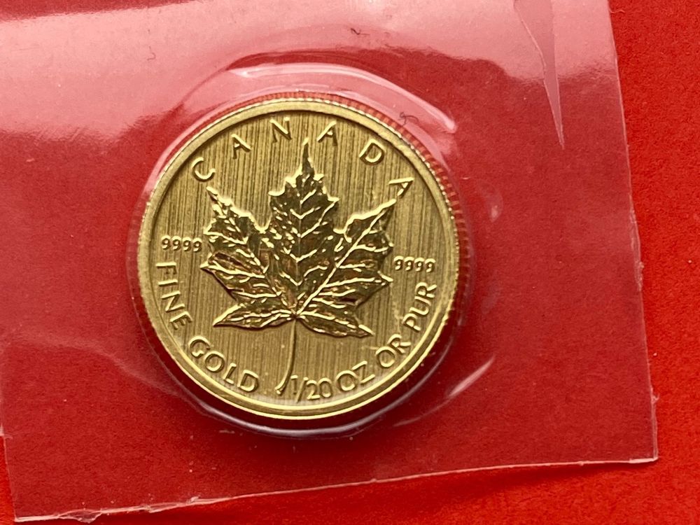 Kanada Maple Leaf 1 Dollar Gold Kaufen Auf Ricardo