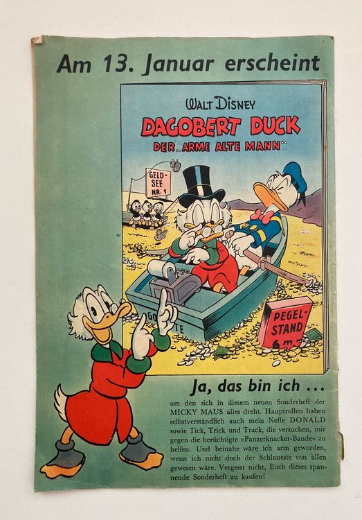 Original Walt Disney S MICKY MAUS Heft Nr 1 Januar 1954 Kaufen Auf