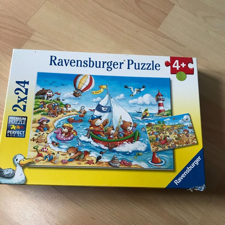 Ravensburger Puzzle Bären 2 x 24 Teile 4 Kaufen auf Ricardo