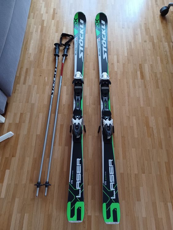 Herren Ski St Ckli Laser Sx Cm Inkl Bindung Und St Cken Kaufen