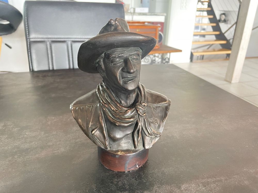 Buste Western John Wayne Céramique Kaufen auf Ricardo