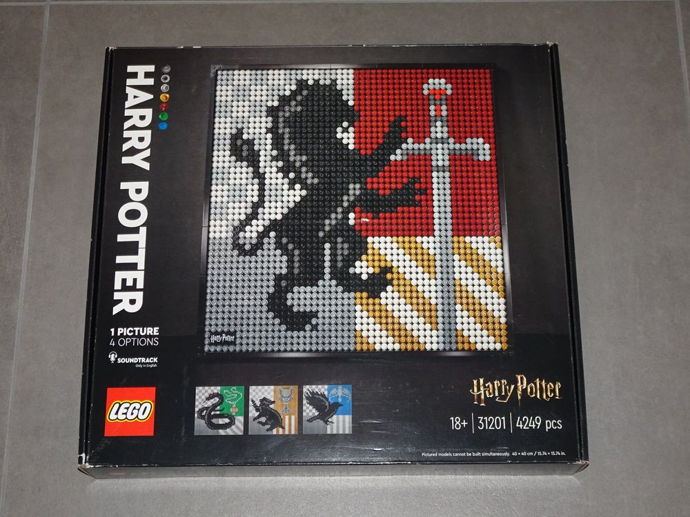 Lego Art Harry Potter Hogwarts Wappen Neu Ovp Kaufen