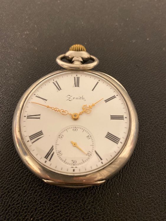 Zenith Taschenuhr Echt Silber Mm Kaufen Auf Ricardo