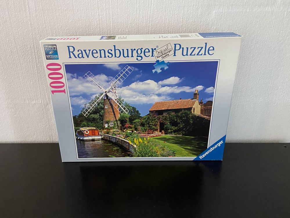 Ravensburger Puzzle Malerische Windmühle 1000 Teile Kaufen auf Ricardo