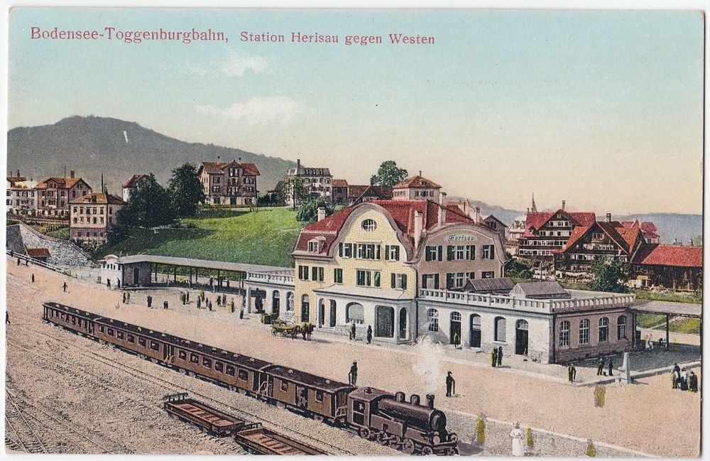 Bodensee Toggenburg Bahn Station Herisau Um Kaufen Auf Ricardo