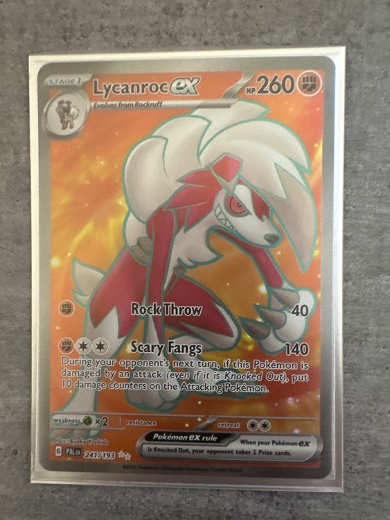 Lycanroc Ex Paldea Evolved Pokemon Kaufen Auf Ricardo