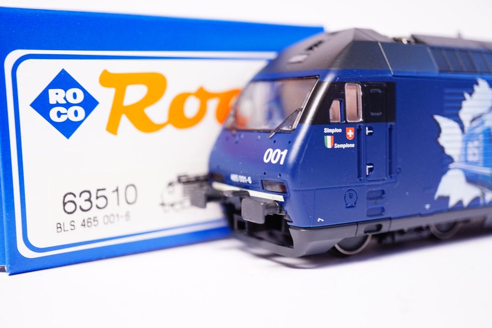 2ß Roco 63510 BLS Re 465 Connecting Europe Kaufen auf Ricardo