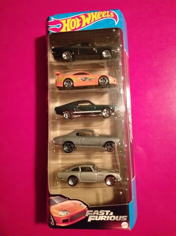 Hot Wheels Fast Furious Pack Dodge Charger Toyota Supra Acheter