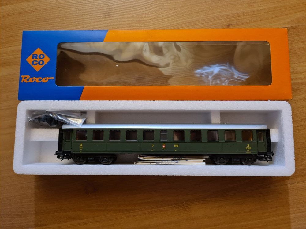 Roco 44200B Personenwagen SBB 3 Klasse Acheter Sur Ricardo