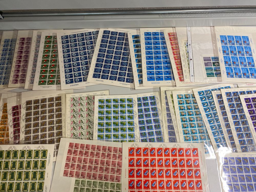 Bogen Sammlung Schweiz Briefmarken Lot C Kaufen Auf Ricardo