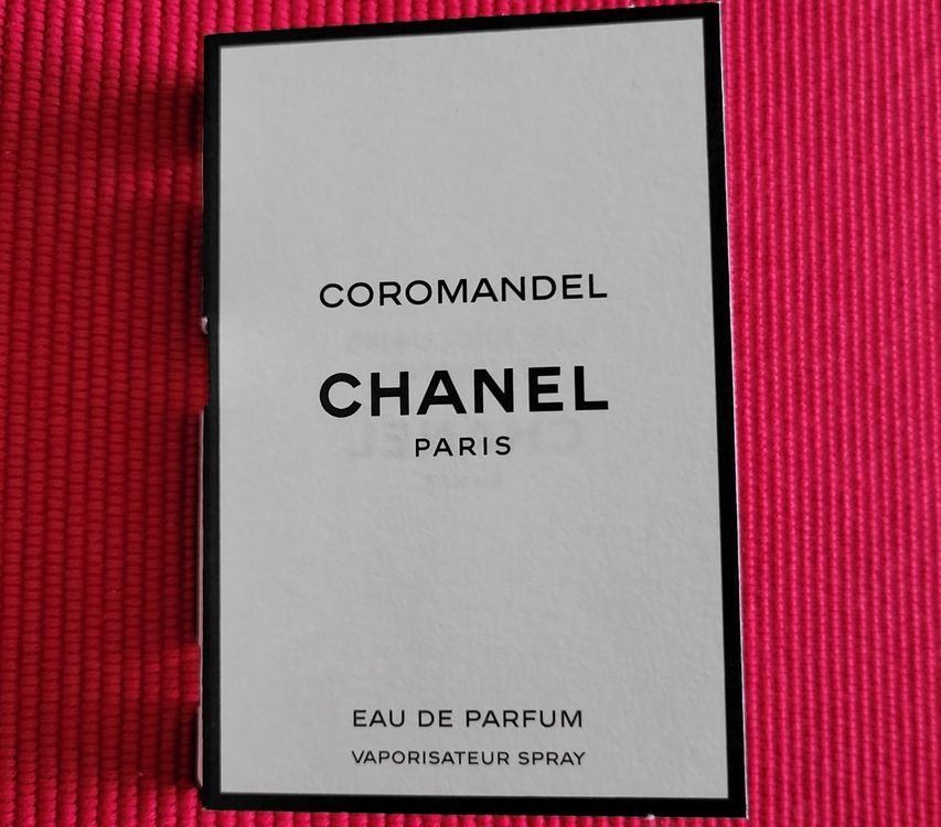 Les Exclusifs de Chanel Coromandel 1 5ml Parfüm Muster Probe Kaufen