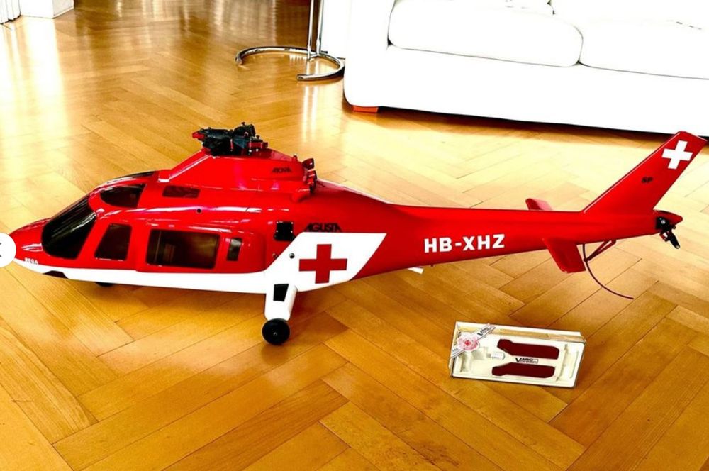 REGA Agusta 109A Semiscale Modellhelikopter Kaufen Auf Ricardo