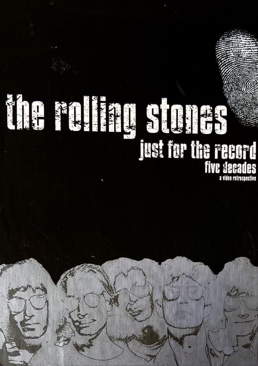 4 DVDs The Rolling Stones Just For The Record Five Decades Kaufen