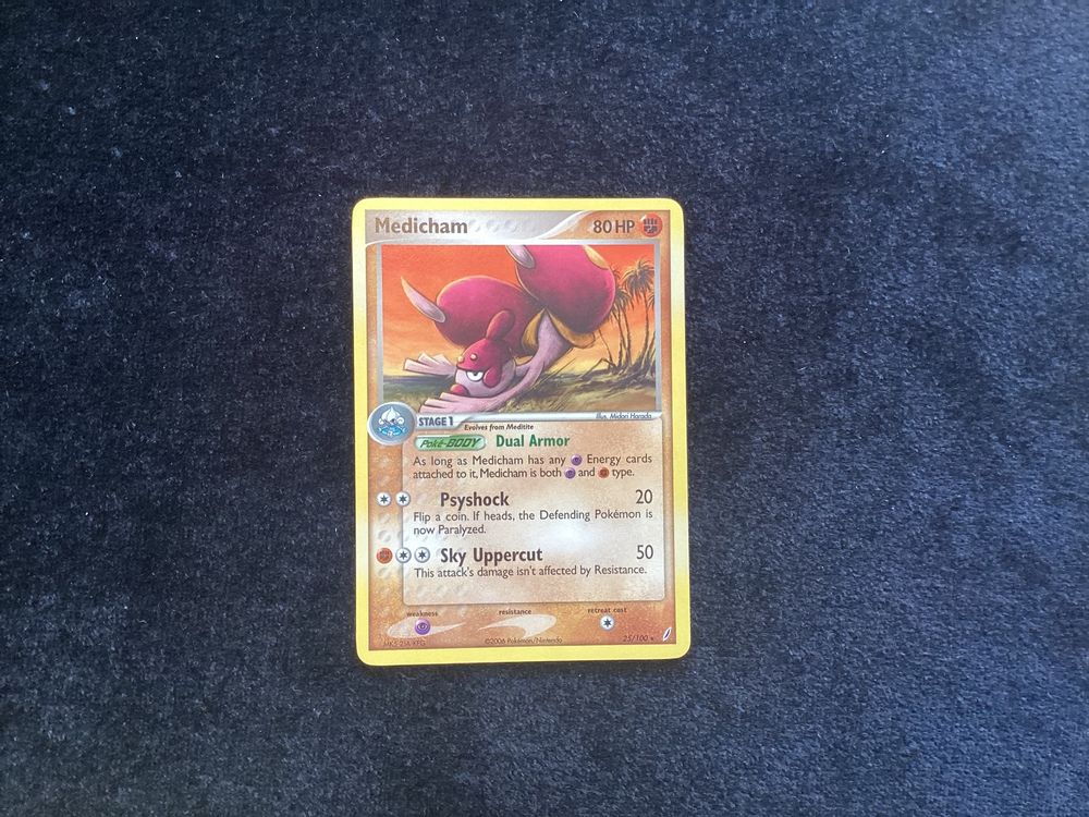 Ex Crystal Guardians 25 100 Medicham Rare Eng Nm MT Ab 1 Kaufen Auf