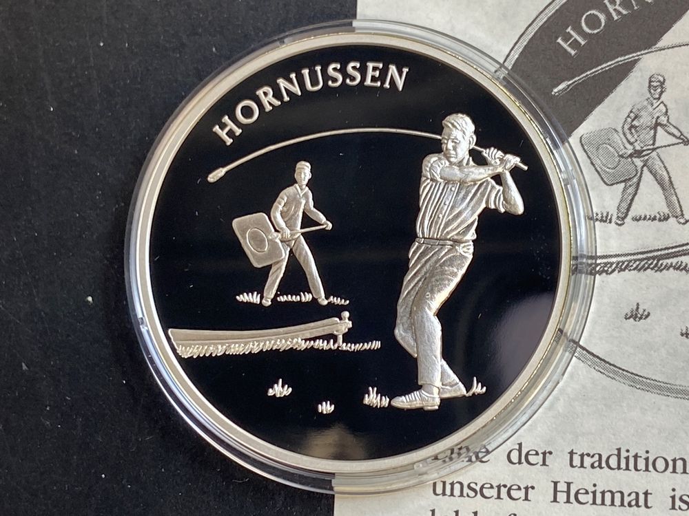 Medaille Silber G Schweizer Volksbr Uche Hornussen Kaufen Auf