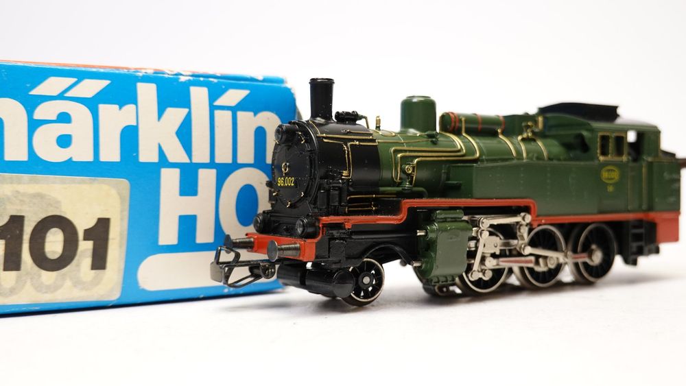 e4 Märklin 3101 SNCB 96 002 LG Dampflok grün Kaufen auf Ricardo