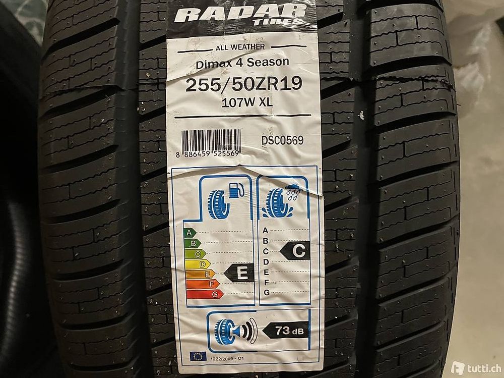 Winter Sommer Allweather Pneus Radar Tires Neu Kaufen Auf Ricardo