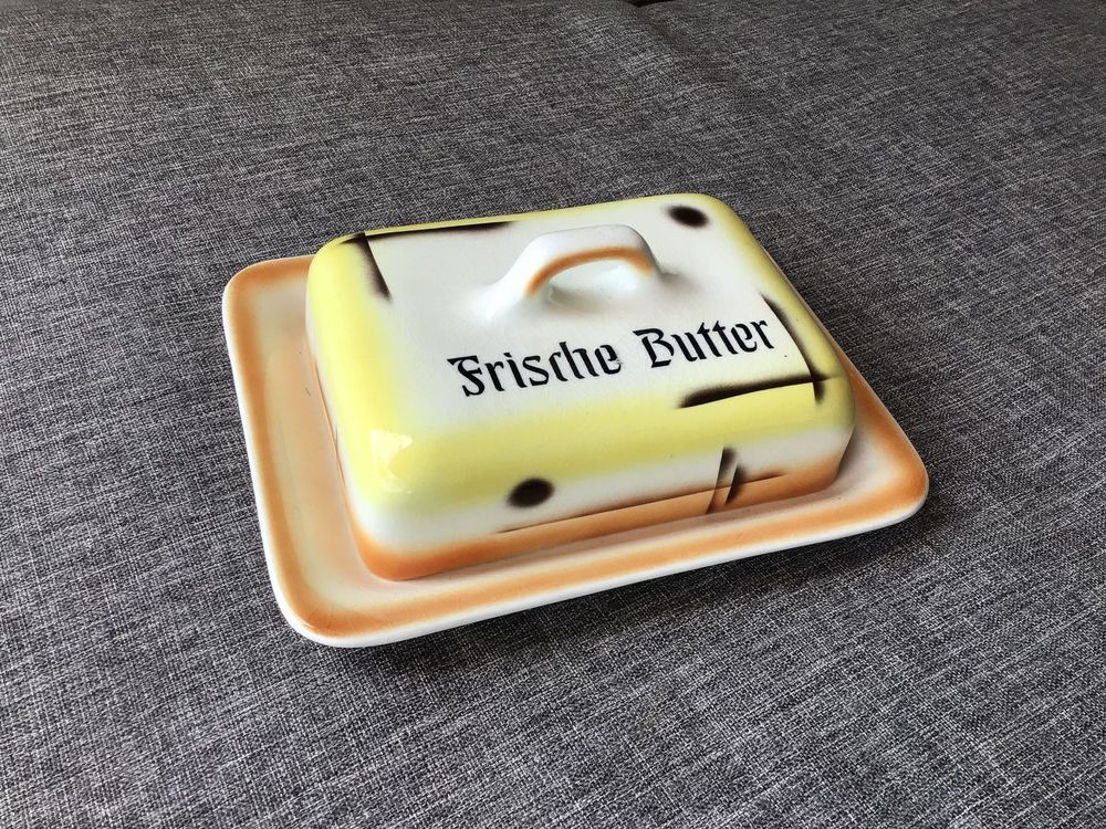 Butterdose Antik Art Deco Wie Neu Kaufen Auf Ricardo