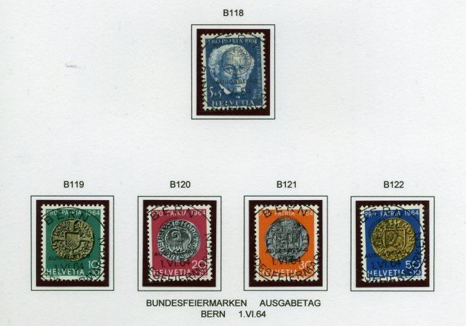 Serie Mit Et Vollstempel Luxus Pro Patria Jahrgang Kaufen