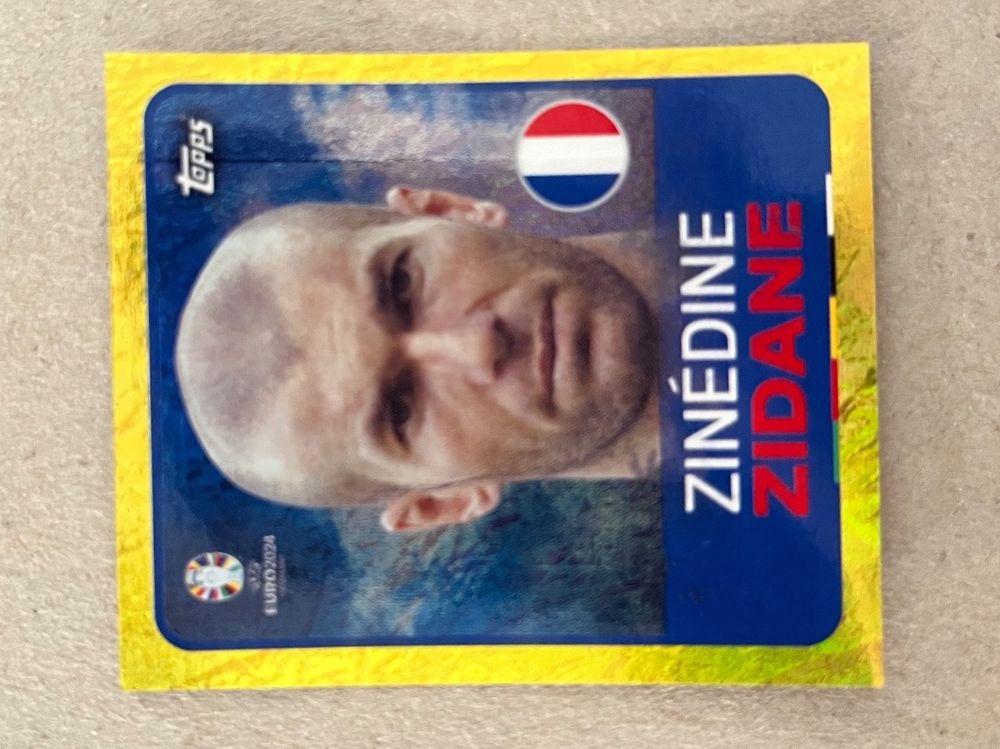 Topps Euro Em Gold Zidane Leg Kaufen Auf Ricardo