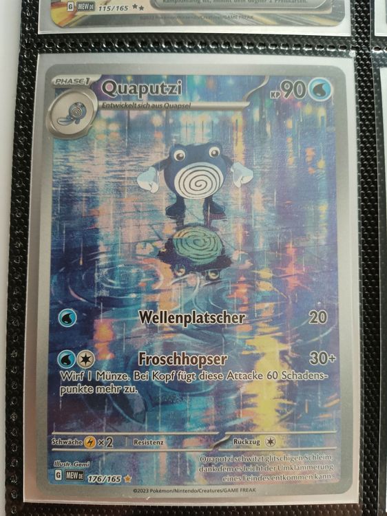 Quaputzi Alternate Art DEUTSCH Pokemon 151 Mew Kaufen Auf Ricardo