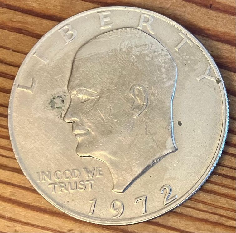 US Dollar 1972 Eisenhower Rarität Münze Kaufen auf Ricardo