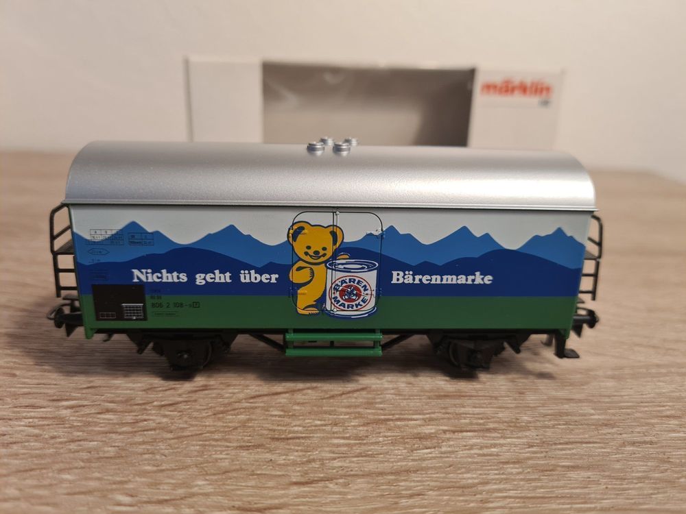 Märklin 4485 Kühlwagen Bärenmarke DB H0 OVP NEU Kaufen auf Ricardo