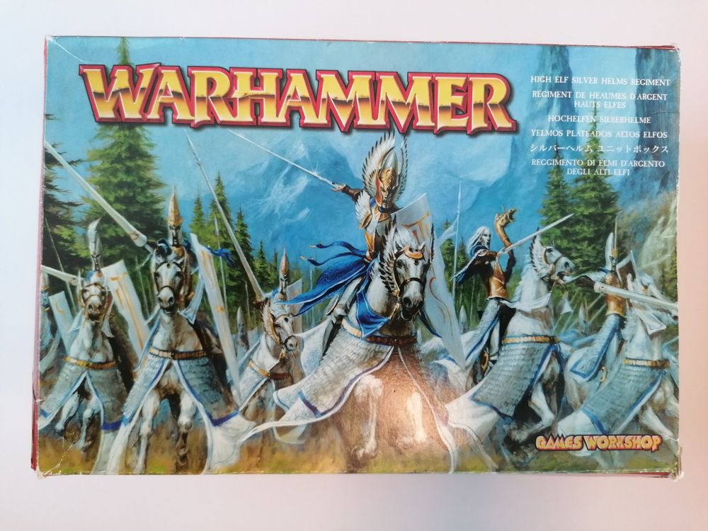 Warhammer Fantasy Hochelfen GW Silberhelme Mit OVP RAR Kaufen Auf Ricardo