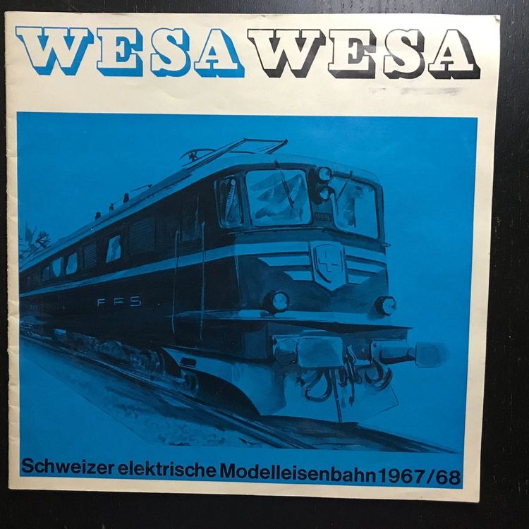 Wesa Modelleisenbahn Katalog Kaufen Auf Ricardo