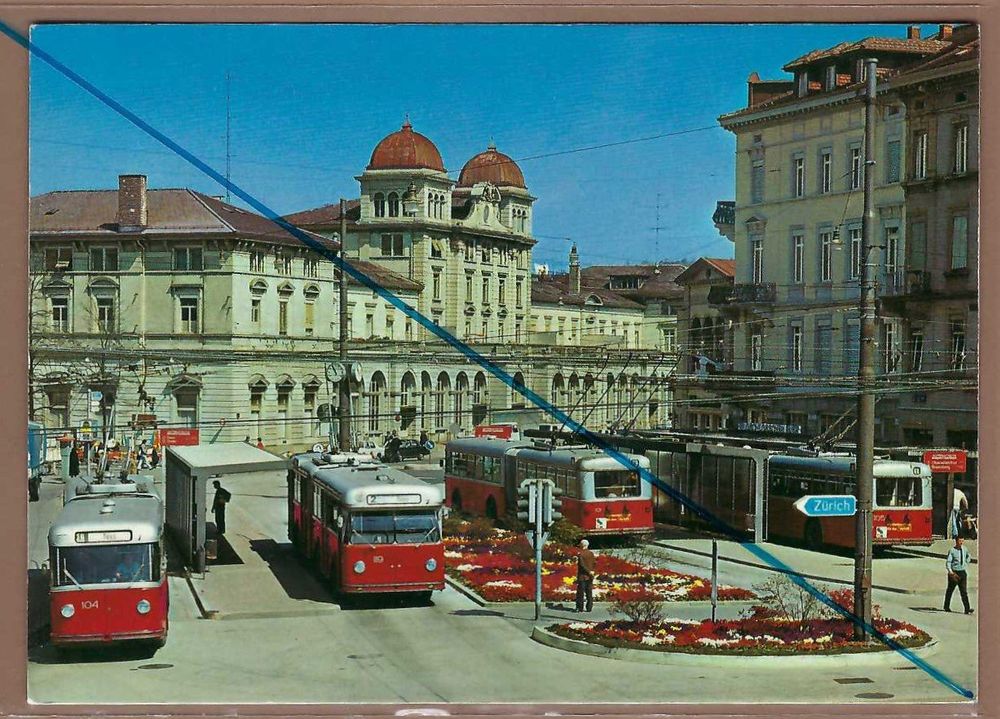 Winterthur Bahnhofplatz Trolleybusse Kaufen Auf Ricardo