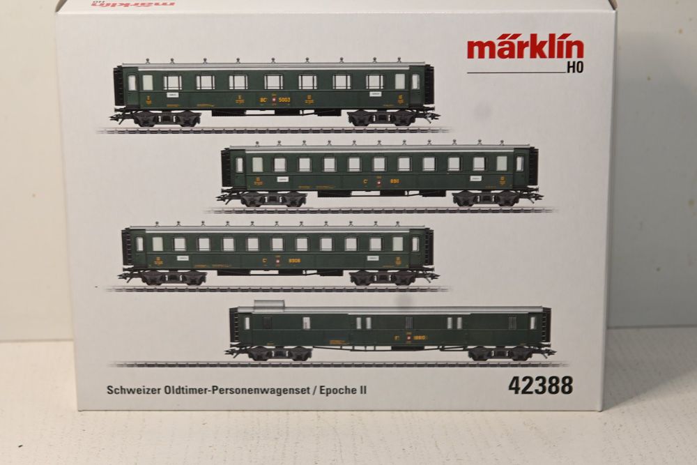 Sbb Oldtimer Wagenset M Rklin Ho Ac Neu Acheter Sur Ricardo