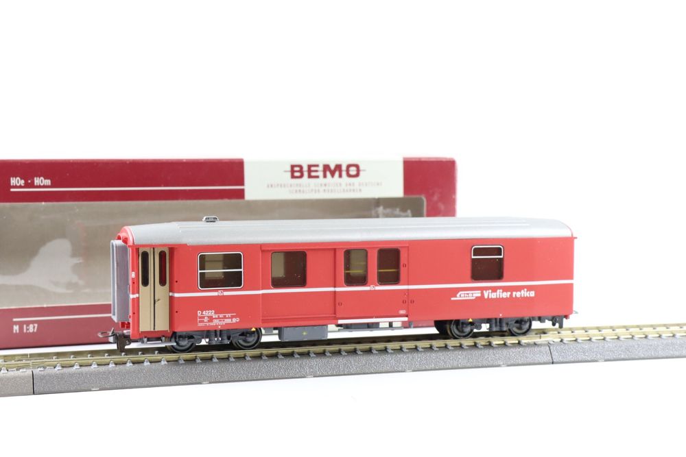 Bemo Rhb D Rot Drehgestell Gep Ckwagen H M Kaufen Auf