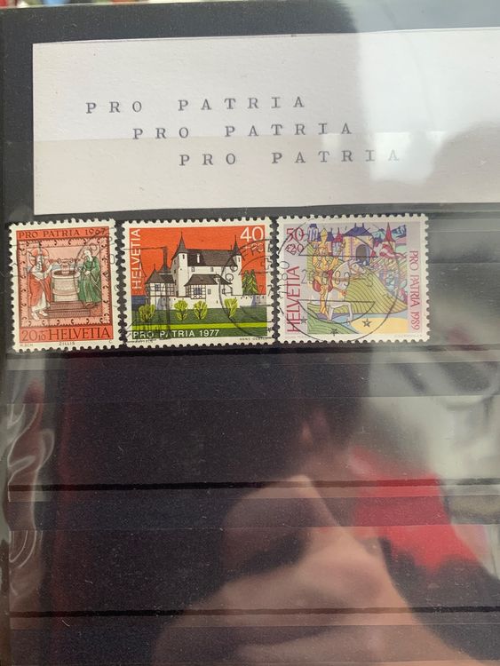 Briefmarken Pro Patria Kaufen Auf Ricardo