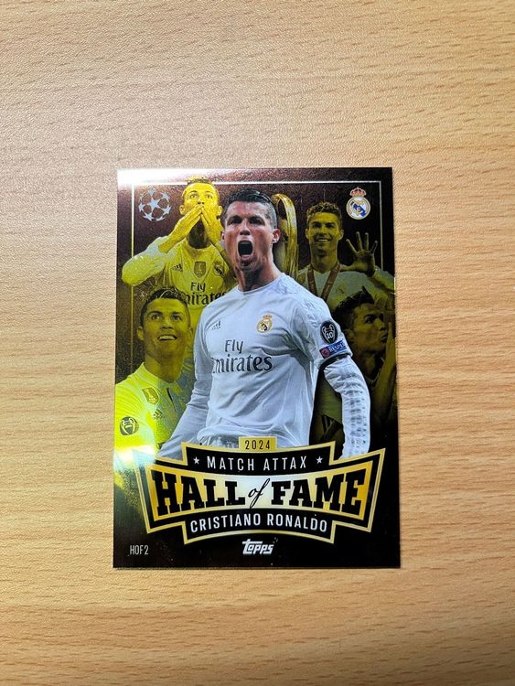 Topps Match Attax Hall Of Fame Cristiano Ronaldo Acheter Sur