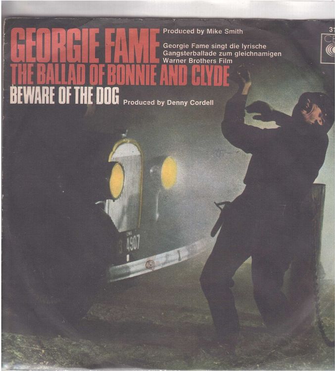 GEORGIE FAME THE BALLADE OF BONNIE AND CLYDE Kaufen Auf Ricardo