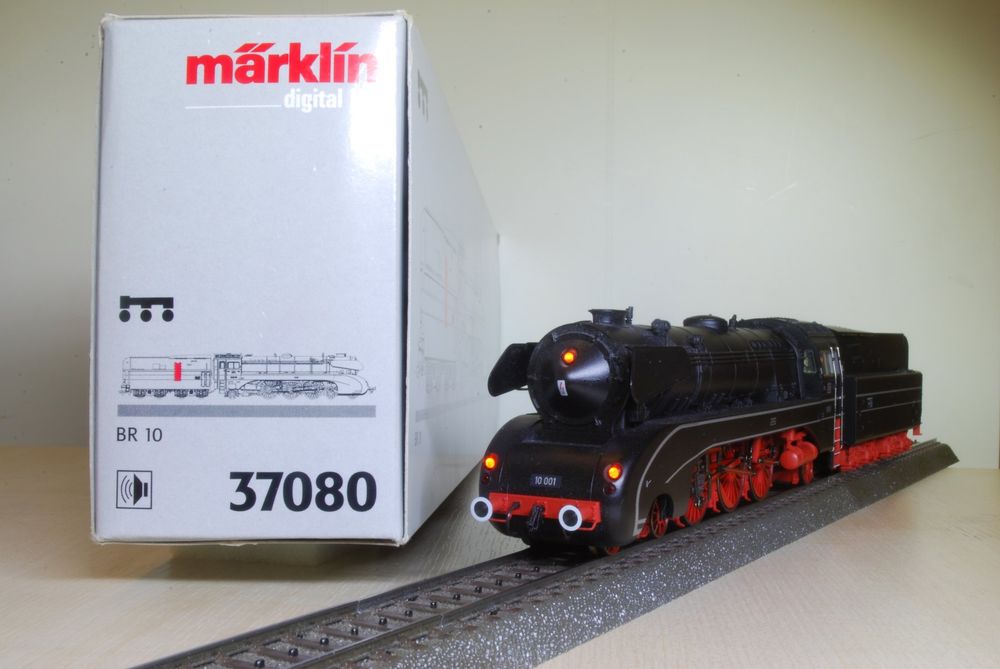 Märklin 37080 DB BR 10 Stromliniendampflok Digital Sound Kaufen auf